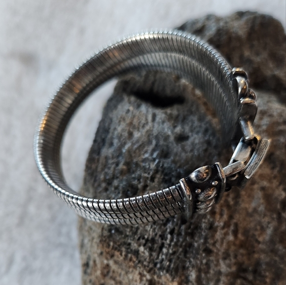 Rare Antique Christian Dior Centre Link John Galliano, Henkel & Grosse Bracelet - Picture 4 of 16